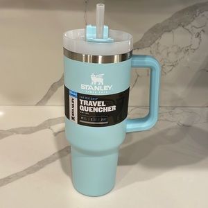 Stanley - AQUA - OG 40 oz Adventure Quencher Travel Tumbler (Light Blue) NWT!